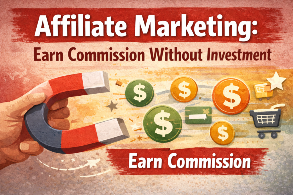 Affiliate Marketing – Earn Commission Without Investment