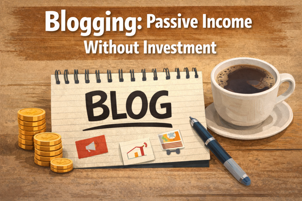 Blogging – Passive Income Without Investment