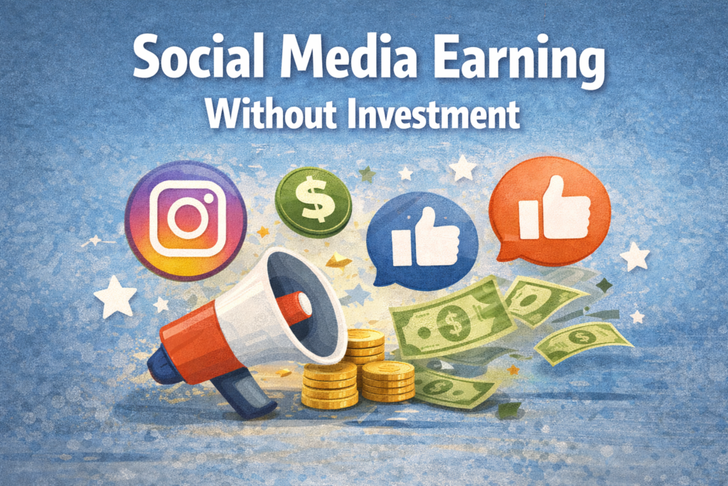 Social Media – Earn Money Without Investment