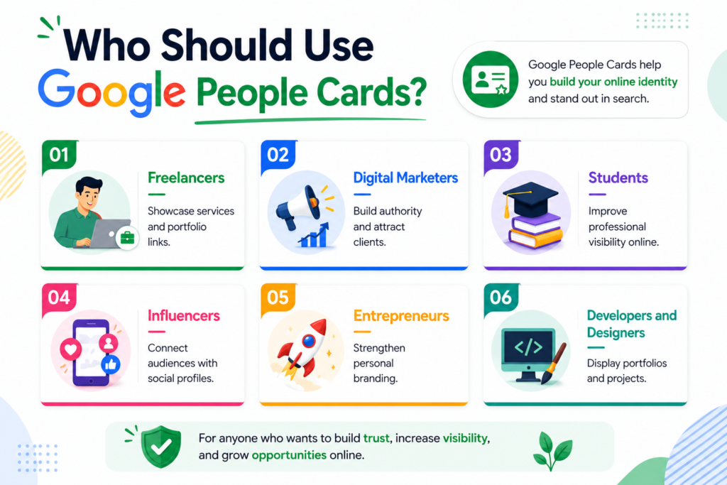 Who can benefit from Google People Cards