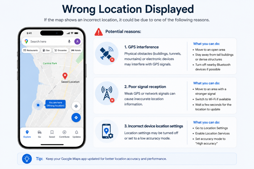 Dropped Pin in Google Maps - How to Save and Delete Pins Wrong Location Displayed in Google Maps